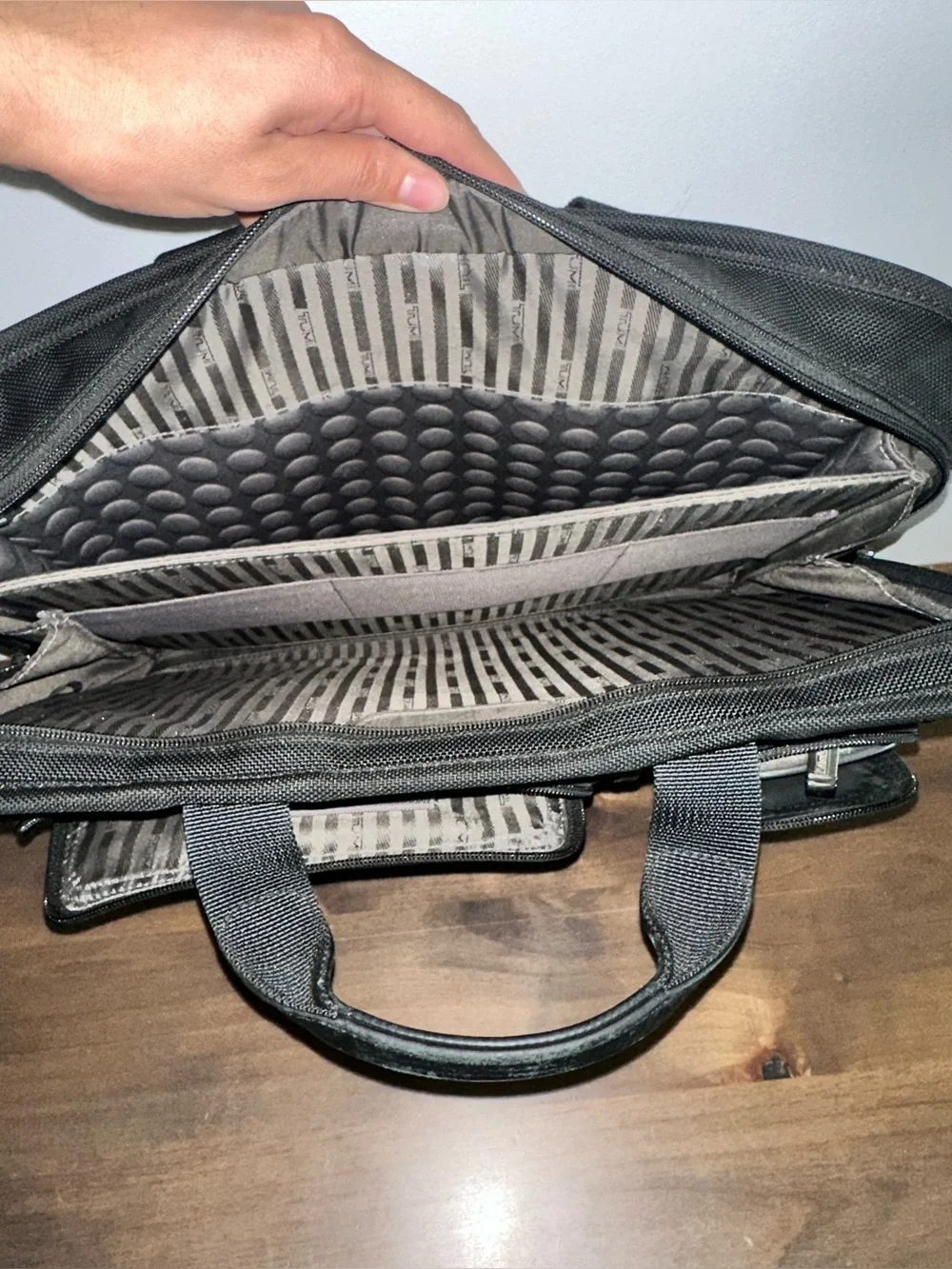 TUMI Professional Black Laptop Briefcase
